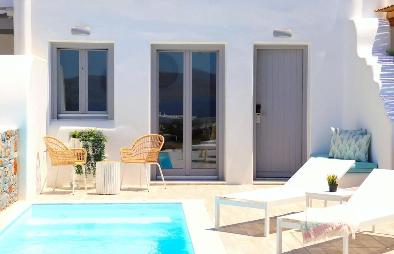 The Nine Graces - Agia Anna - Option With Private Pool Or Hot Tub Villa Exterior foto