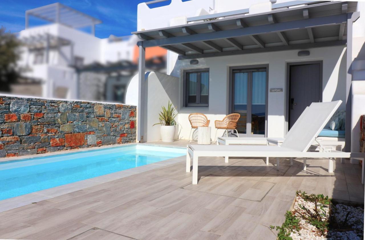 The Nine Graces - Agia Anna - Option With Private Pool Or Hot Tub Villa Exterior foto